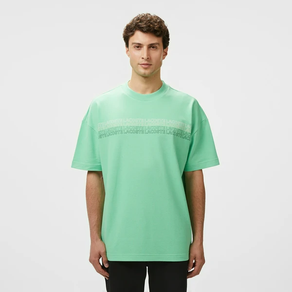 Мужская футболка Lacoste, зеленый, арт. TH0535