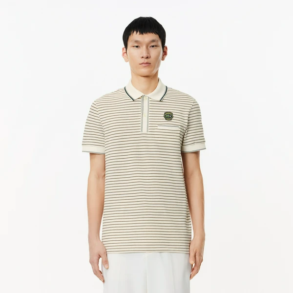 Поло Lacoste в полоску, разноцветный, арт. PH7583