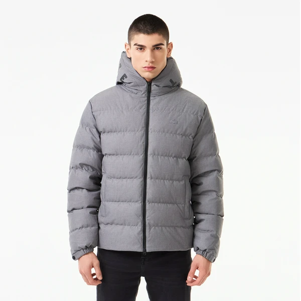 Пуховик Lacoste, серый, арт. BH2527