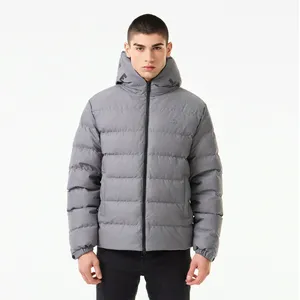 Пуховик Lacoste, серый, арт. BH2527
