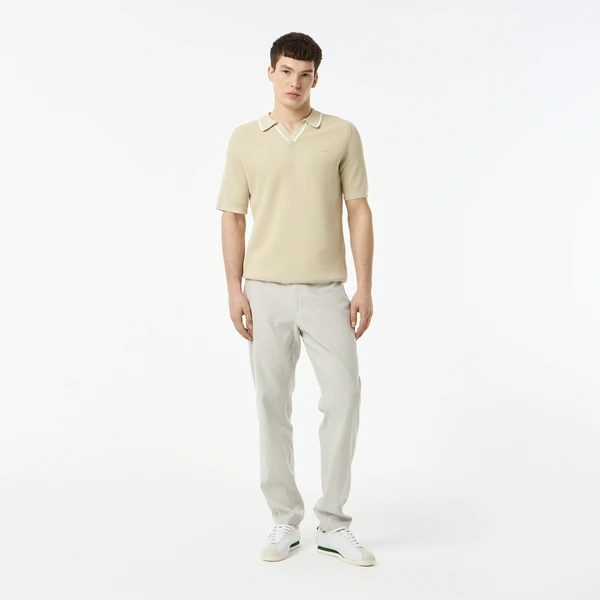 Брюки Lacoste льняные, серый, арт. HH0218