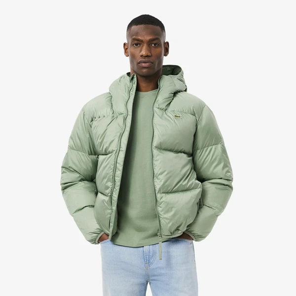 Пуховик Lacoste, зеленый, арт. BH2905