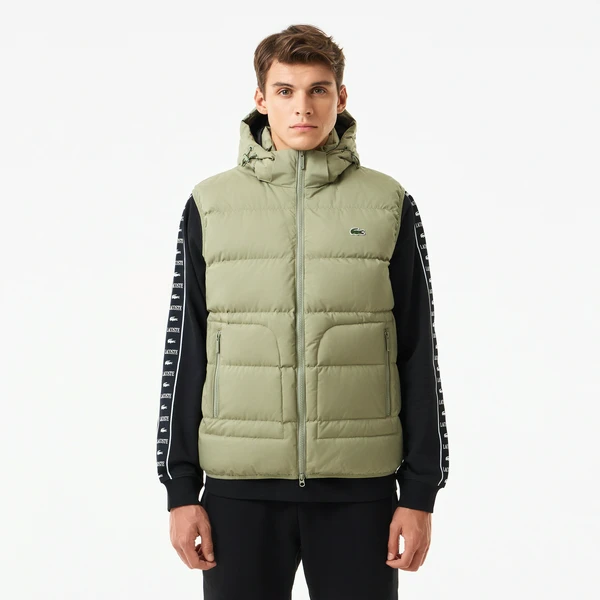 Жилет Lacoste утепленный, хаки, арт. BH2317