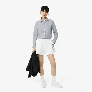 Шорты Lacoste с принтом, белый, арт. FF9845
