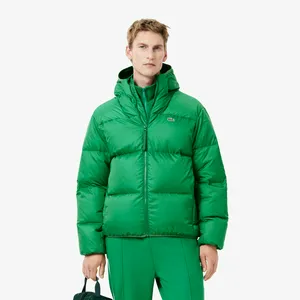 Пуховик Lacoste короткий, зеленый, арт. BH2905