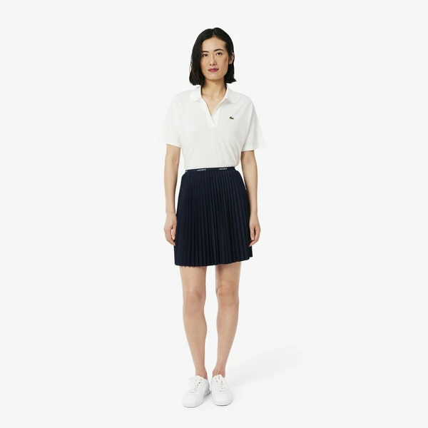 Юбка Lacoste плиссированная, синий, арт. JF1403