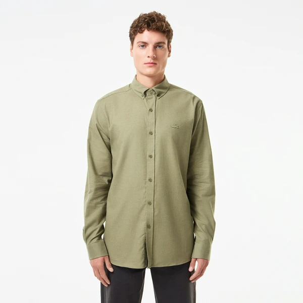 Рубашка Lacoste, хаки, арт. CH2550