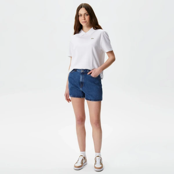 Шорты Lacoste джинсовые, голубой, арт. FF0450