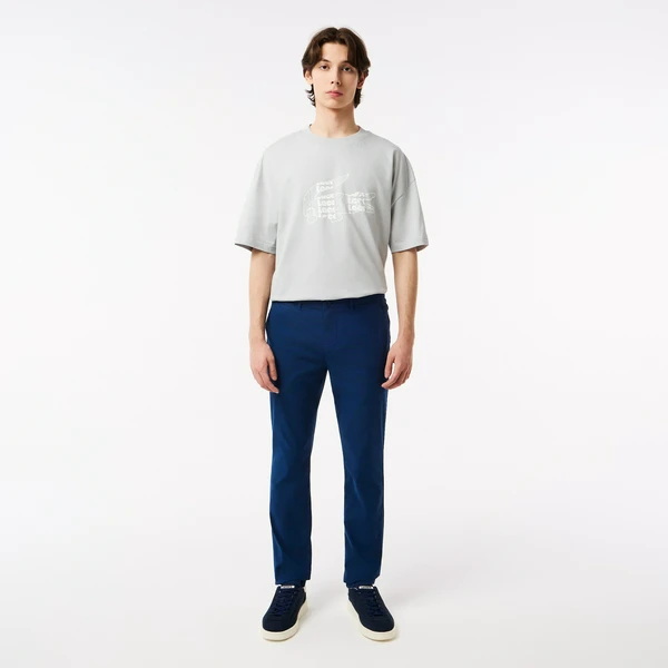 Джинсы Lacoste эластичные, синий, арт. HH0436