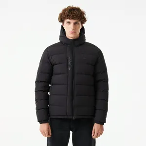 Куртка-бомбер Lacoste на молнии, черный, арт. BH2510