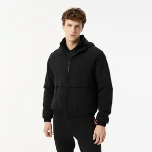 Спортивная куртка Lacoste с капюшоном, черный, арт. BH0512R