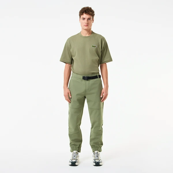 Брюки Lacoste флисовые, хаки, арт. HH2521R