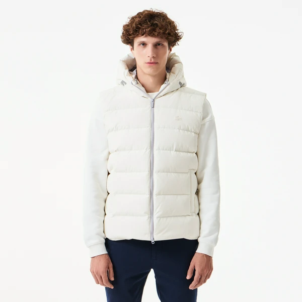 Жилет Lacoste утепленный, белый, арт. BH2517