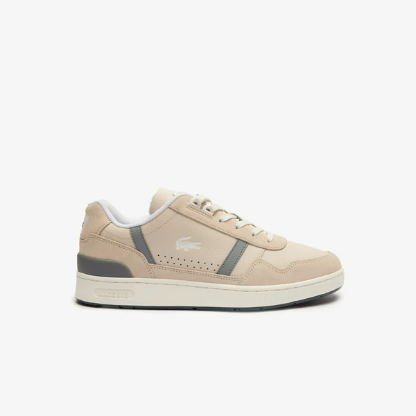 Кеды Lacoste T-CLIP, бежевый, арт. 747SMA0067