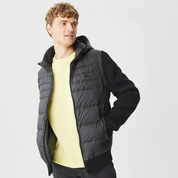 Куртка Lacoste со съемными рукавами, черный, арт. BH2313