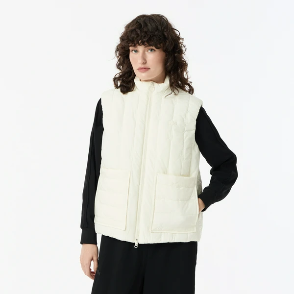 Жилет Lacoste стёганый, белый, арт. BF0501