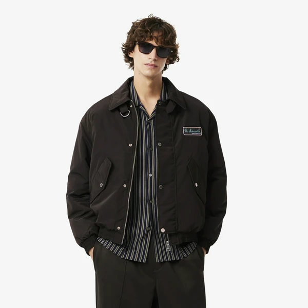 Куртка-бомбер Lacoste авиатор, коричневый, арт. BH5167