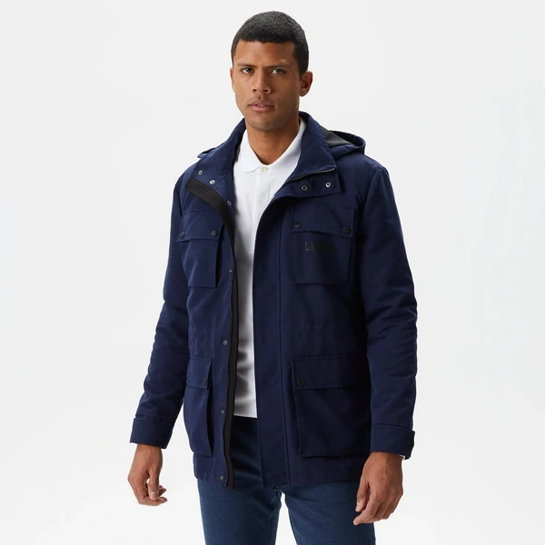 Куртка Lacoste с капюшоном, синий, арт. BH0404R