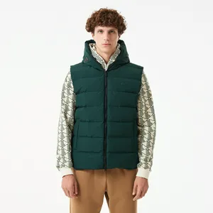 Жилет Lacoste утепленный стеганый, зеленый, арт. BH2517