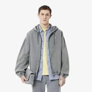 Джинсовая куртка Lacoste, серый, арт. BH0801