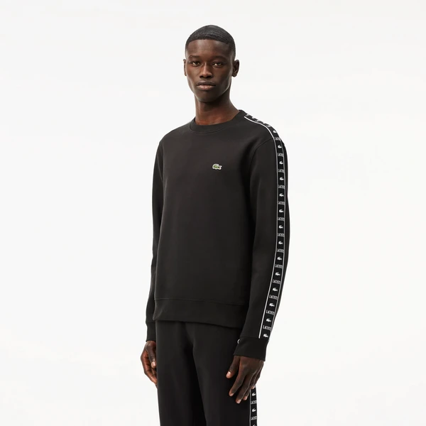 Свитшот Lacoste спортивный, черный, арт. SH7492
