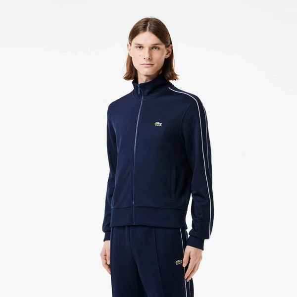 Толстовка Lacoste на молнии, синий, арт. SH1457