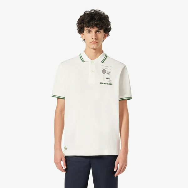 Поло Lacoste L.12.12, белый, арт. PH8008