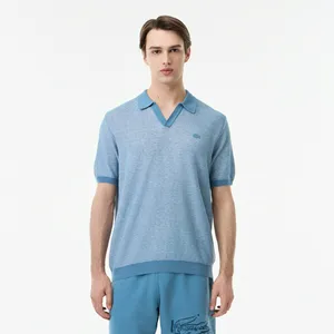 Поло Lacoste трикотажное, синий, арт. AH0506