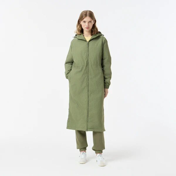Парка Lacoste длинная, хаки, арт. BF0506R