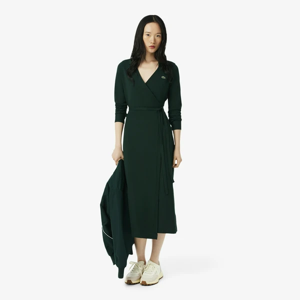 Платье Lacoste Эластичное, зеленый, арт. EF6022