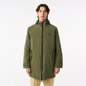 Мужская утепленная парка Lacoste цвета хаки, хаки, арт. BH0420