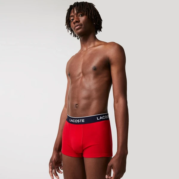 Мужское эластичное нижнее белье Lacoste, синий, арт. 5H3389T