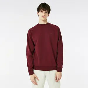 Свитшот Lacoste с круглым вырезом, бордовый, арт. SH2410