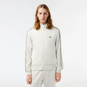 Мужская толстовка на молнии Lacoste, белый, арт. SH1457