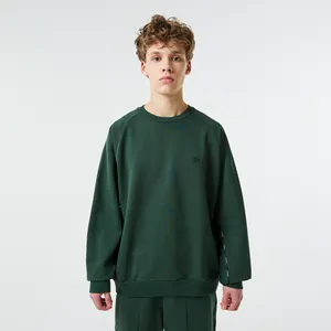 Свитшот Lacoste с круглым вырезом, зеленый, арт. SH2410