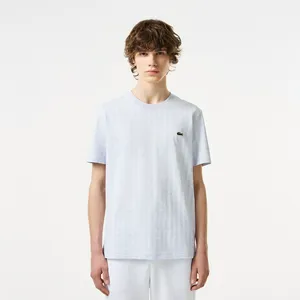 Футболка Lacoste из эластичного хлопка, голубой, арт. TH2410