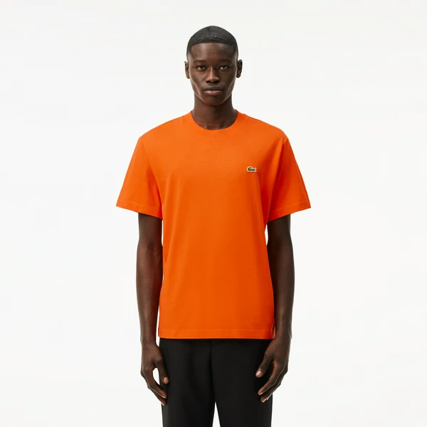 Футболка Lacoste хлопковая, оранжевый, арт. TH7318