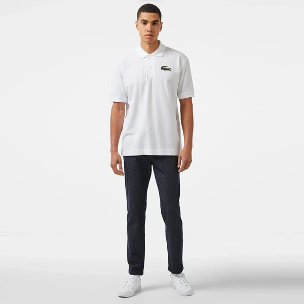 Брюки Lacoste из смеси хлопка и шерсти, синий, арт. HH2551