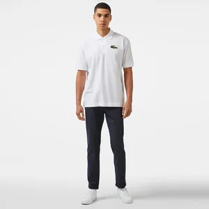 Брюки Lacoste из смеси хлопка и шерсти, синий, арт. HH2551