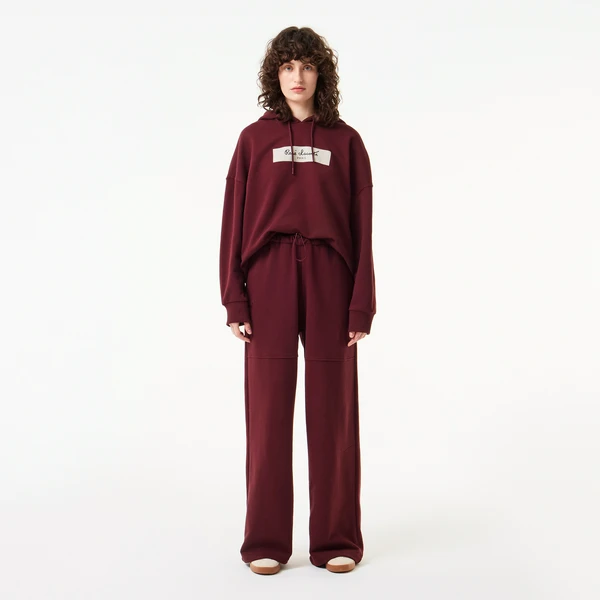Женские спортивные брюки Lacoste с высокой талией, красный, арт. XF2507R