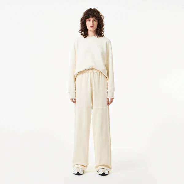 Спортивные брюки Lacoste с высокой талией, белый, арт. XF2507R