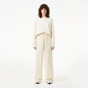 Спортивные брюки Lacoste с высокой талией, белый, арт. XF2507R