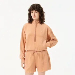 Толстовка Lacoste без капюшона, розовый, арт. SF0505