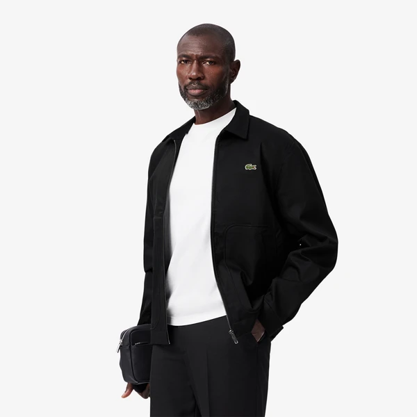 Куртка Lacoste короткая непромокаемая, черный, арт. BH7198