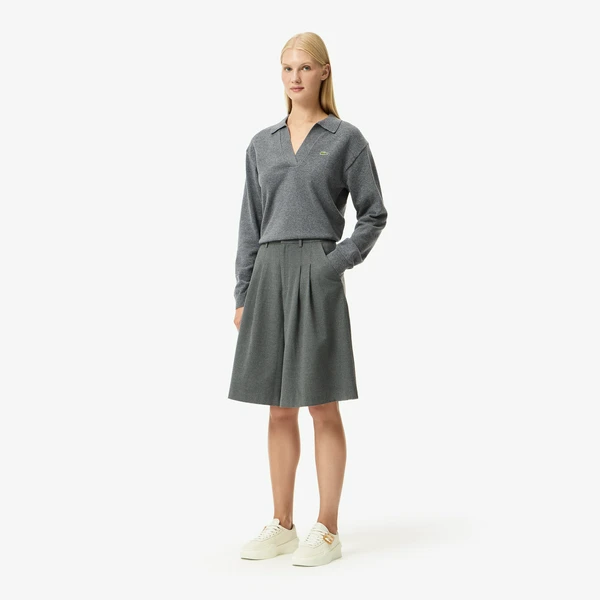 Шорты Lacoste клёш, серый, арт. FF2604