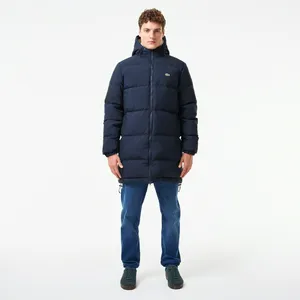 Куртка Lacoste стёганая с капюшоном, синий, арт. BH2520