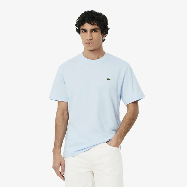 Футболка Lacoste базовая, голубой, арт. TH7318