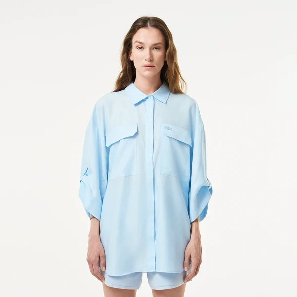 Рубашка Lacoste, голубой, арт. CF0410