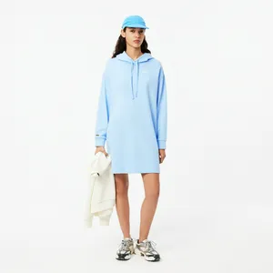 Платье-толстовка Lacoste, голубой, арт. EF2664
