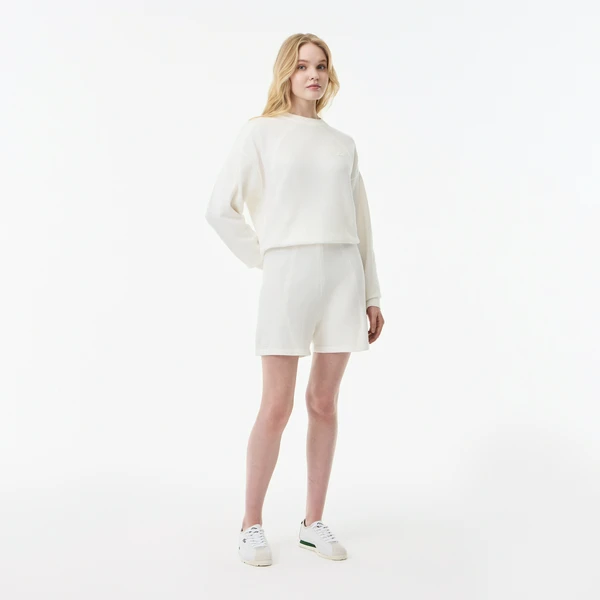 Шорты Lacoste рельефные, белый, арт. GF0504